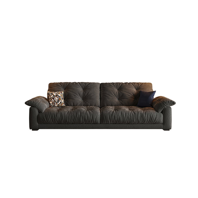 Canapé en tissu moderne de luxe moderne, 2, H 33,07 po x l 70,86 po x P 37,79 po