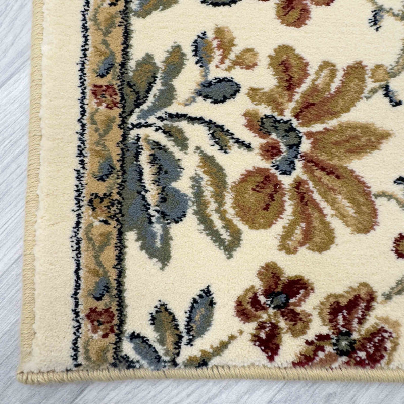 Runner Floral Area Rug, Runner 66 x 240 cm