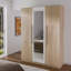Temirlan 3 Door Manufactured Wood Wardrobe