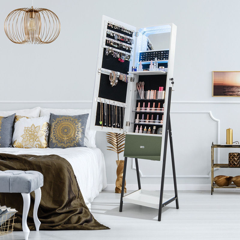 Freestanding Jewelry Armoire