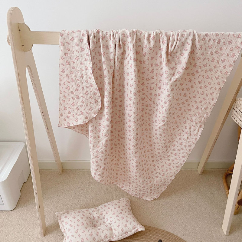 Couverture mignonne pour bébé en coton