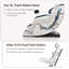 Fauteuil de massage bleu F3 Zero-Gravity-129104656