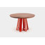 ARS Round Walnut Wood Dining Table-21385680