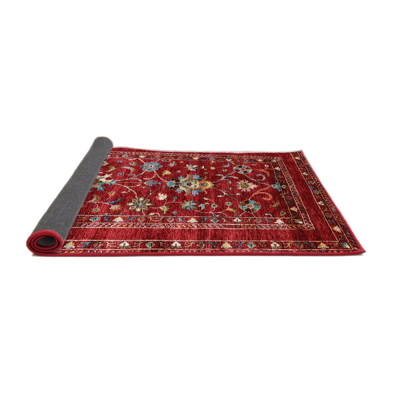 Tapis oriental rouge Fyllia, Rond 3 pi