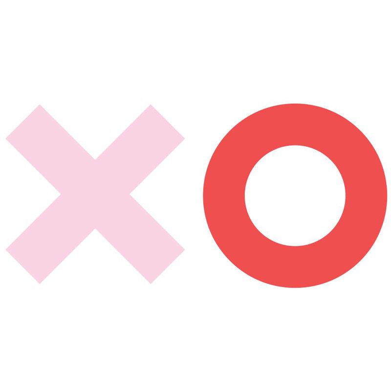 Tic Tac Toe Wall Decal