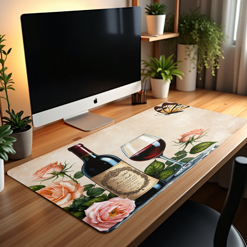Polyester Desk Pad, 23.6x13.8