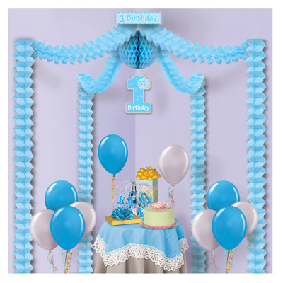 Auvent de fête d'anniversaire «1st»