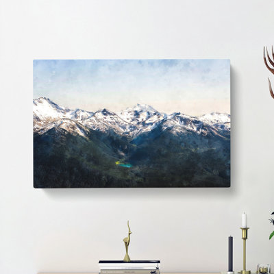 Hidden Lake In Whistler Canada - Wrapped Canvas
