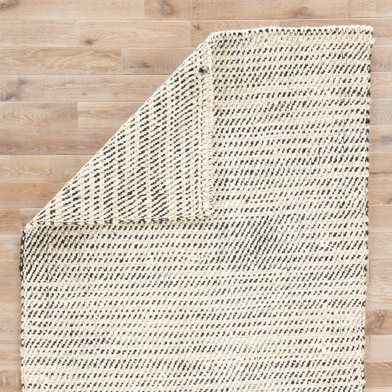 Owen Jute / Sisal Striped Area Rug, Rectangle 5' x 8'