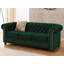 Cleo Blink 2 Piece Velvet Chesterfield Living Room Set-136421940