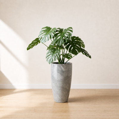 ECOBO Eco-Friendly Round Pot Planter, VicenzaIndoor/Outdoor use,Four Season Use