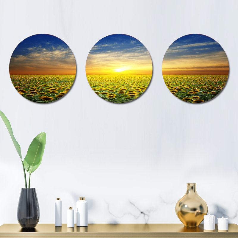 Ensemble de 3 décorations murales