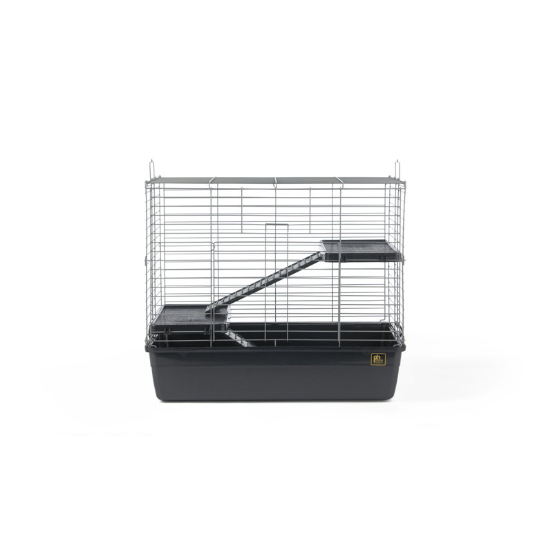 Cage de voyage Chenard pour furets adultes, Noir