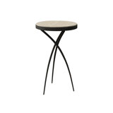 Tripod Table w/Grey Marble Top-Sm