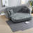Compression Convertible Sofas, 87 Inch Chenille Modern Home Sleeper