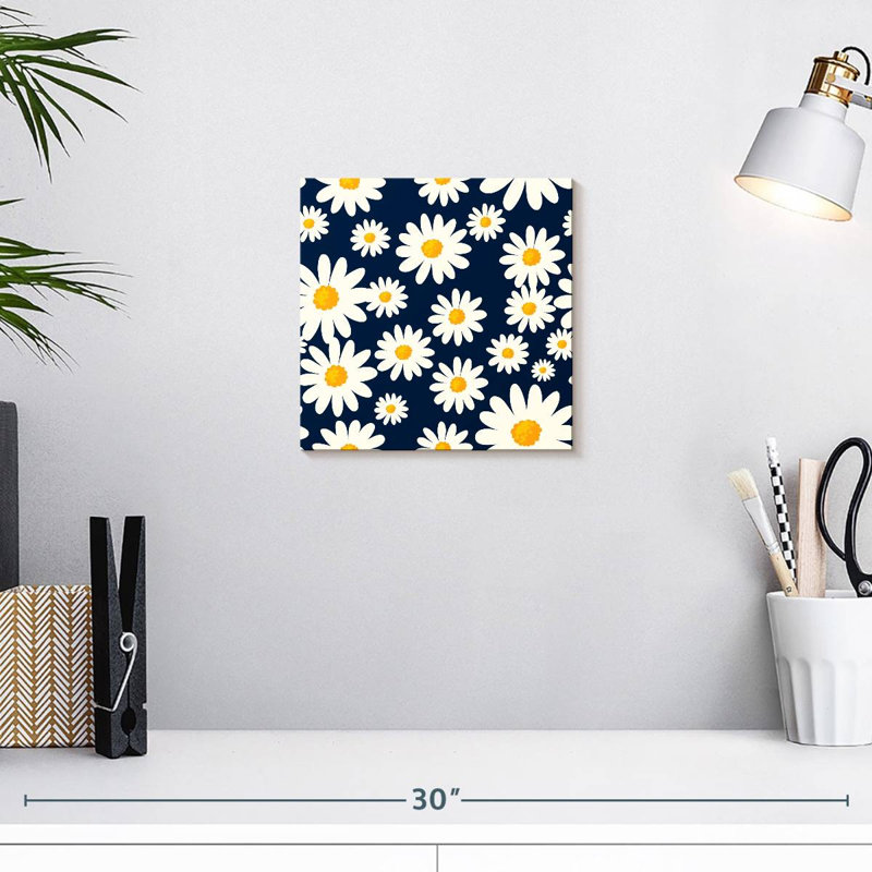 Motif de marguerite Arney, H 10 po x l 10 po