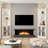 Armoney 65.3" H x 23.8" W 5 Tier Corner Storage Bookcase, Distressed White-894938564