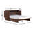 Mccutchen Solid Wood Murphy Storage Bed-1165016177