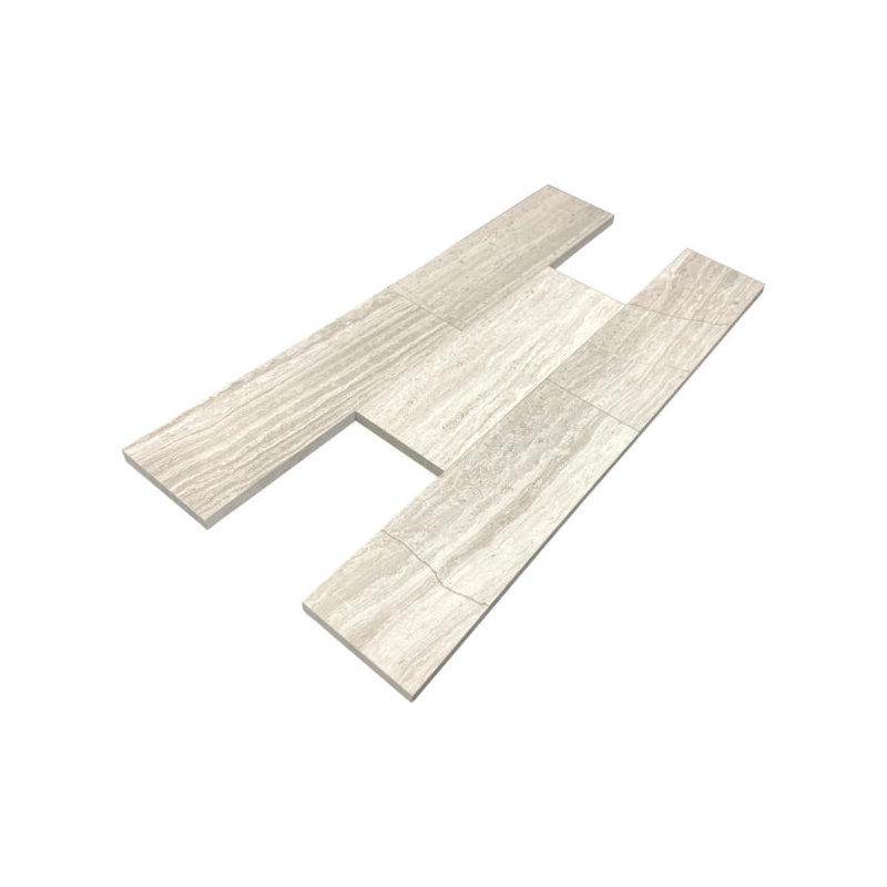 Carreau gris en bois 3x9