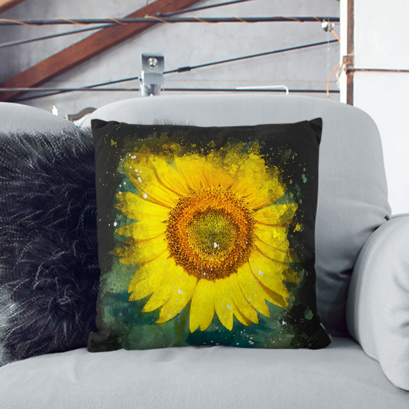 Square Throw Cushion, Stone, 55cm H x 55cm W x 20cm D