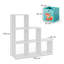 Gillman 106Cm Cube Unit in Grey/Red/Green