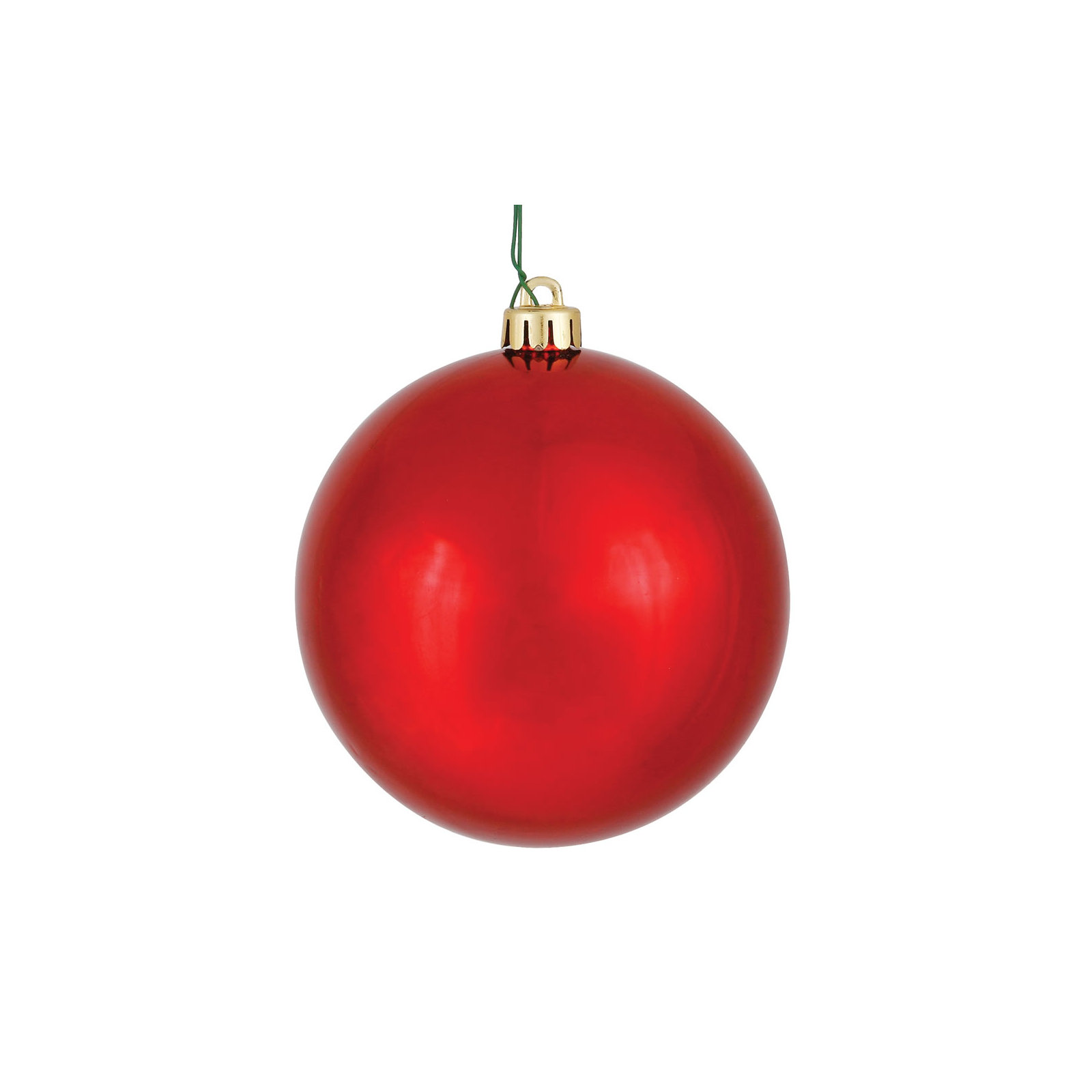 Holiday Décor Ball Ornament, Red.