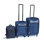 (20 + 24) Valise de voyage ensemble de valise deux pièces Mallette de transport Oxford sans verrou de mot de passe roue universelle + sac à dos Oxford