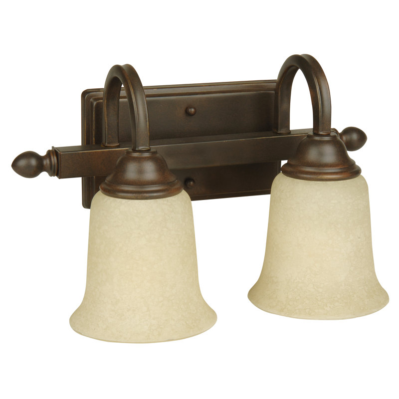 Éclairage pour meuble-lavabo 2 lumières Belvidere, Beige