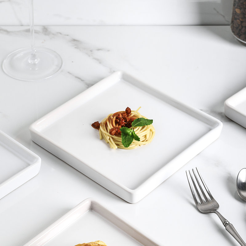 Service de table 24 pièces Heidfried Stone Lain Grace, Blanc