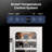 Whynter BSR-033SW 15 inch Built-ln 33 Bottle Undercounter Stainless Steel Wine Fridge with Reversible Door, Digital Control, Lock, and Carbon Filter