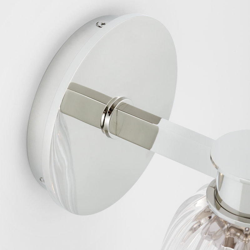 Asalea 1 - Light Bath Sconce, Polished Nickel