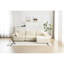 Canapé modulaire en velours côtelé à 3 places pour animaux de compagnie, sans assemblage, confort pour les espaces intérieurs, beige moderne, personnalisable-1126785036