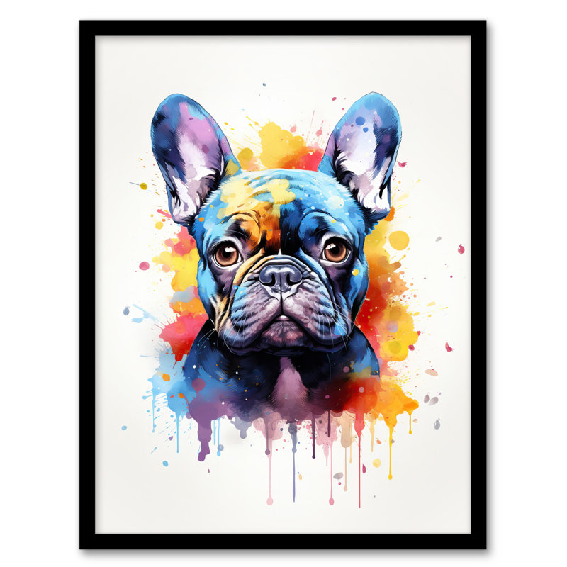 French Bulldog - Single Picture Frame Print