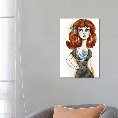 Felice 1 Piece Wrapped Canvas Painting