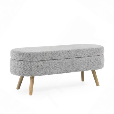 Maly Upholstered 2-Seater Storage Bench