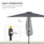 Brunn 293cm Balcony Parasol-1919992743