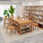 Brown Rectangular Solid Wood with 6 drawers desk-1370287702