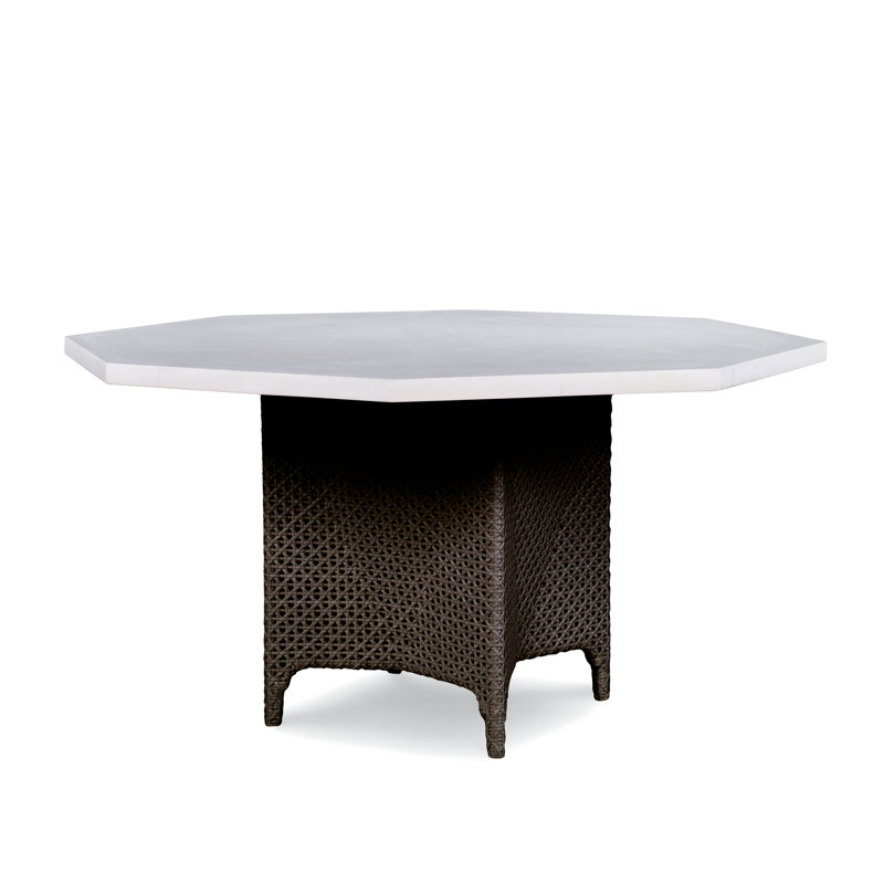 Tangier Outdoor Dining Table, Black