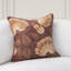 Folly Linen Fabric Hand Embroidered Throw Pillow-865006745
