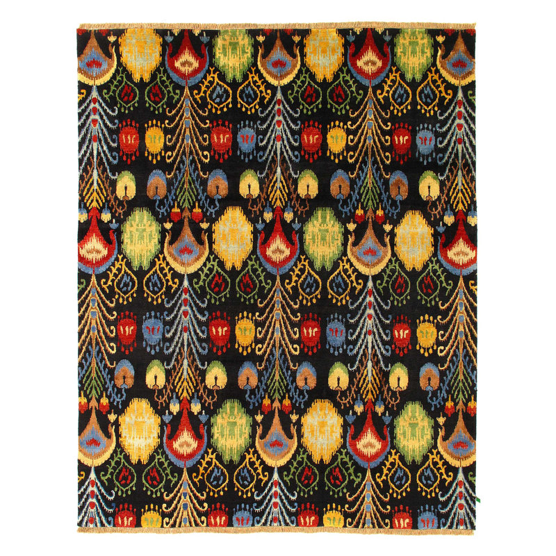 Vontre One-of-a-Kind 7'11'' X 9'9'' Hand Knotted Area Rug