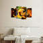 «Abstract Lady», reproduction d'art sur toile-691380833