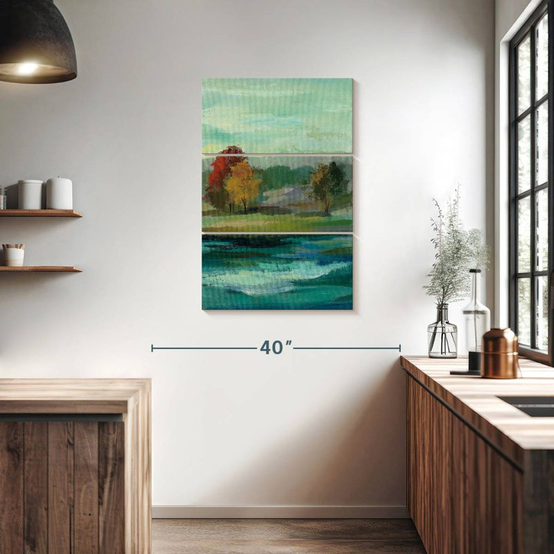 Alvord Malachite Lake II, 38" H x 24" W