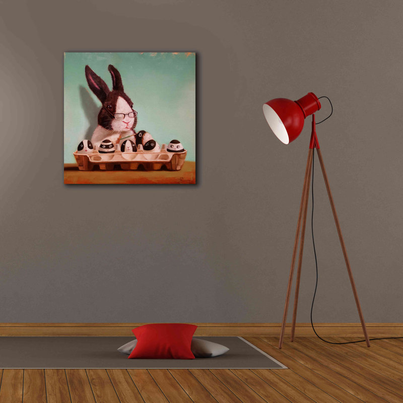 «Going Dutch» par Lucia Heffernan, H 26 po x l 26 po x P 1,5 po