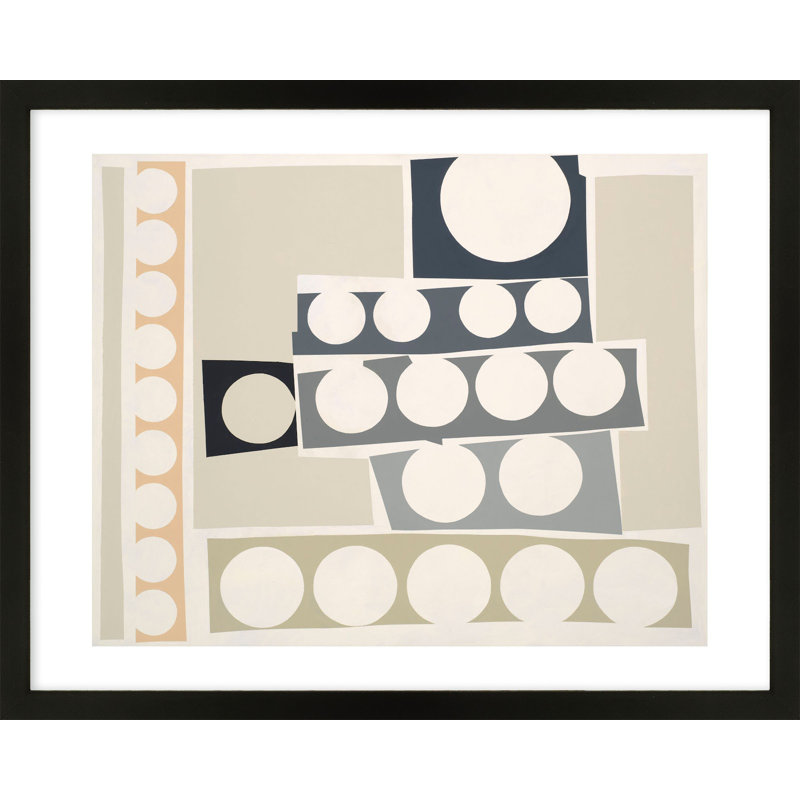 Cosmos 6.0 by Lee Lessem, 40" H x 50" W x 1.25" D, Black Framed
