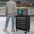 Riuka 12.9'' W Steel Side Chest with Wheels