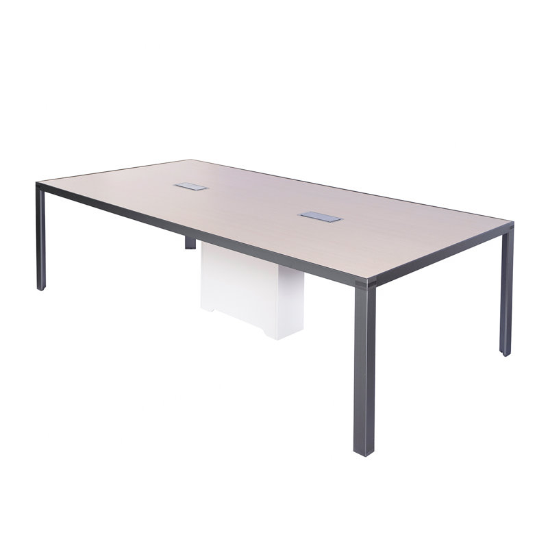 Table de conférence Keira-Rose, H 29,53 po x L 35,43 po x l 94,49 po, Chêne clair
