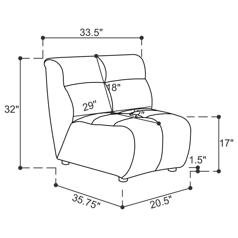 Tomieka Upholstered Corner Sectional, 32" H x 177.5" W x 87" D
