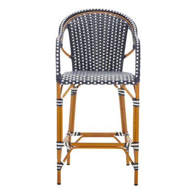 Popplewell Aluminum Outdoor 29.5'' Bar Stool