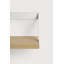 Ribbon Oak Solid Wood Floating Shelf-35994803