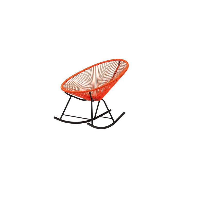 Chaise berçante Dreyton Acapulco (ensemble de 2), Orange
